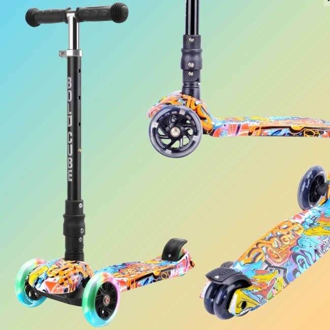 Boldcube Big Driewiel Step Graffiti