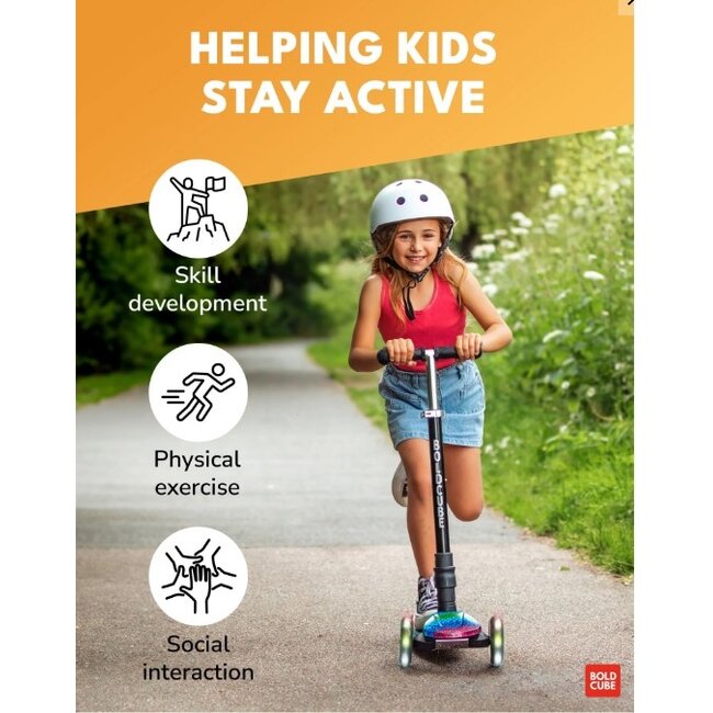 Driewiel Step Boldcube Big Crystal Rubix