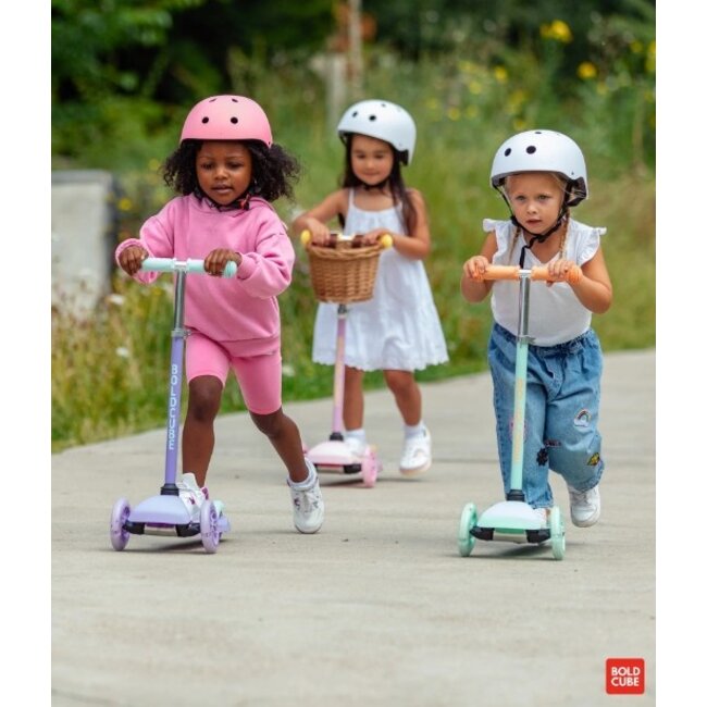 Driewiel Step Boldcube Teeny  Lila