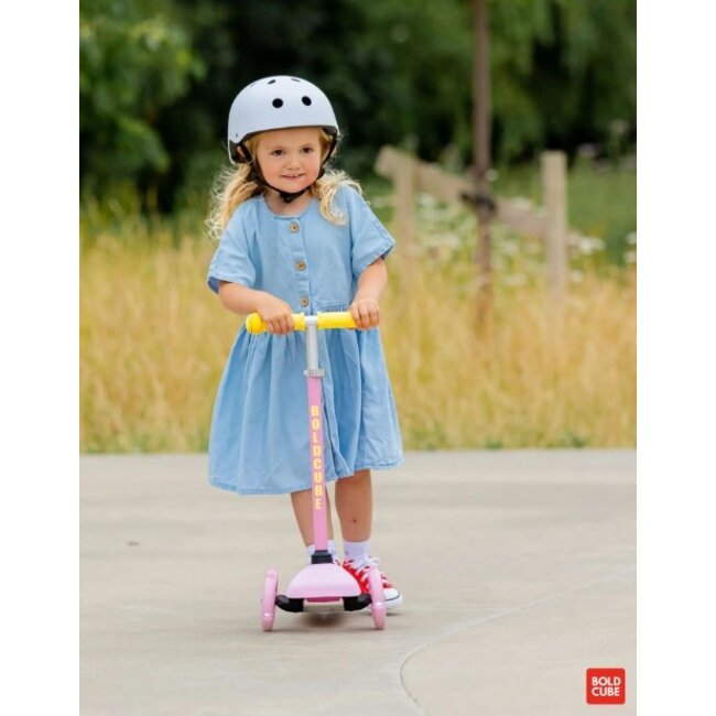 Boldcube Teeny Driewiel Step Roze