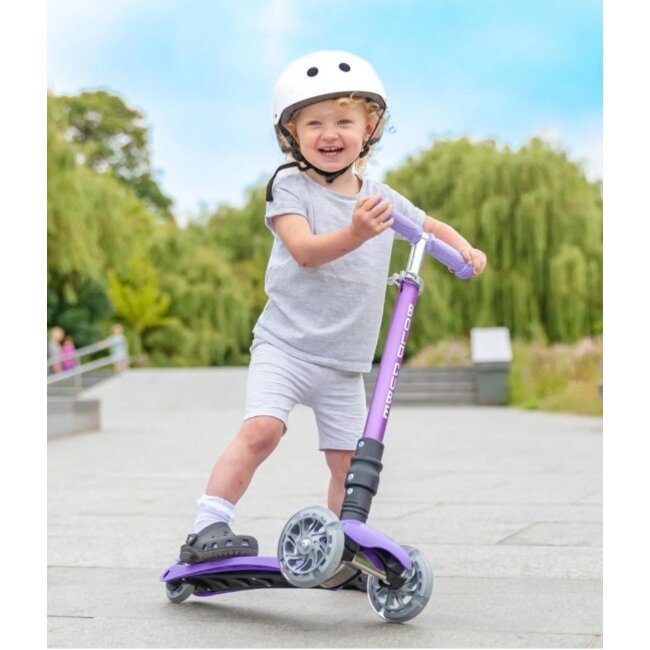 Boldcube Teeny Fold Driewiel Step Eenhoorn Paars