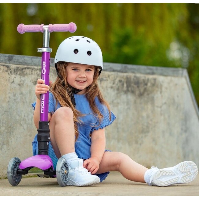 Boldcube Teeny Fold Driewiel Step Sprookjesland Paars