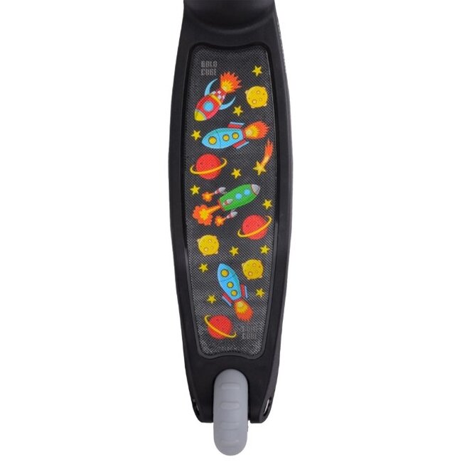 Driewiel Step Boldcube Teeny Fold Raket Zwart