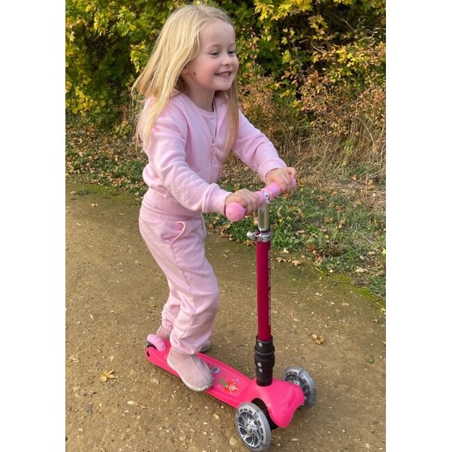 Driewiel Step Boldcube Teeny Fold Zeemeermin Roze