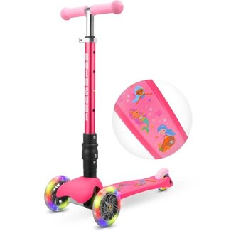 Boldcube Kindersteps Driewiel Step Boldcube Teeny Fold Zeemeermin Roze