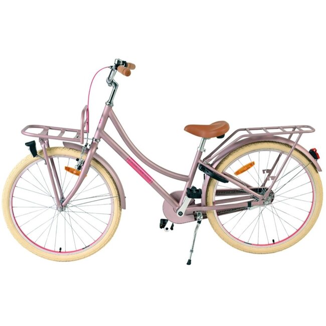 Volare Meisjesfiets 24 Inch Excellent Mat Roze 24142 - Terugtraprem