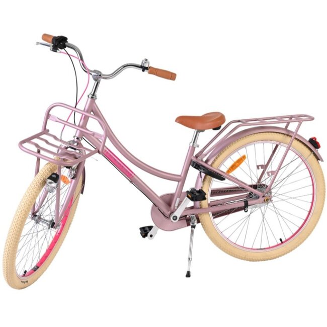 Volare Meisjesfiets 24 Inch Excellent 3V Mat Roze 24143