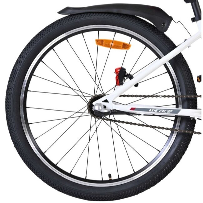 Volare Meisjes MTB 24 Inch XC Race 3 Nexus Wit 22565