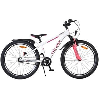 Volare Kinderfietsen Volare Meisjes MTB 24 Inch XC Race 3 Nexus Wit 22565