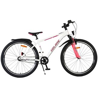 Volare Kinderfietsen Meisjes MTB 26 Inch Volare XC Race 3V Nexus Wit 22686