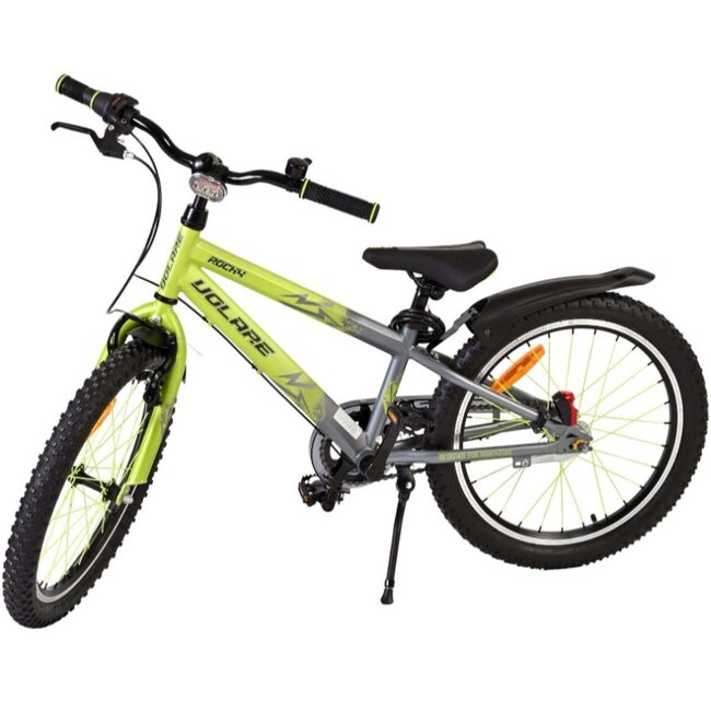 Jongensfiets 20 Inch Volare Rocky 3V Nexus Groen Grijs 42014