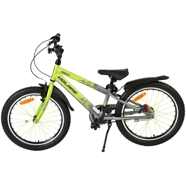 Volare Jongensfiets 20 Inch Rocky Groen Grijs 3V 42014