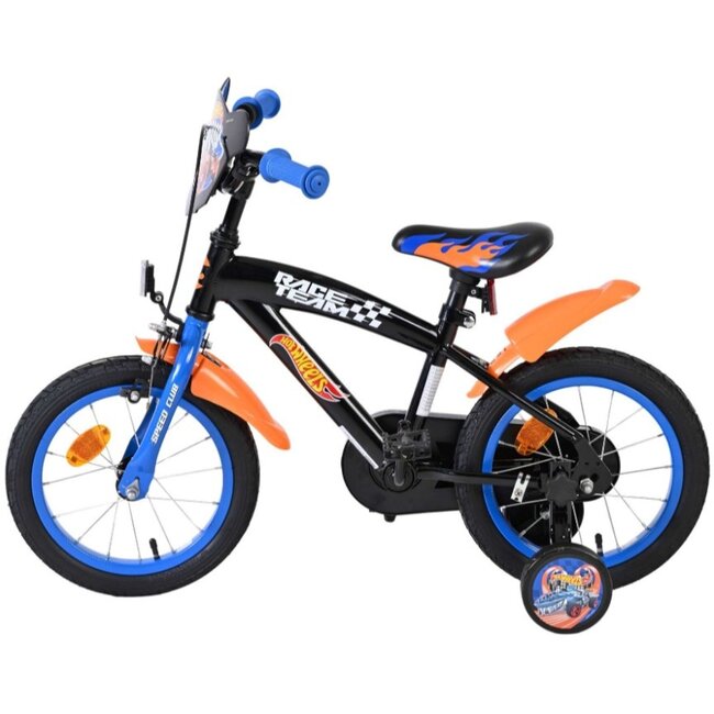 Hot Wheels Fiets 14 Inch Zwart 20550-CB14