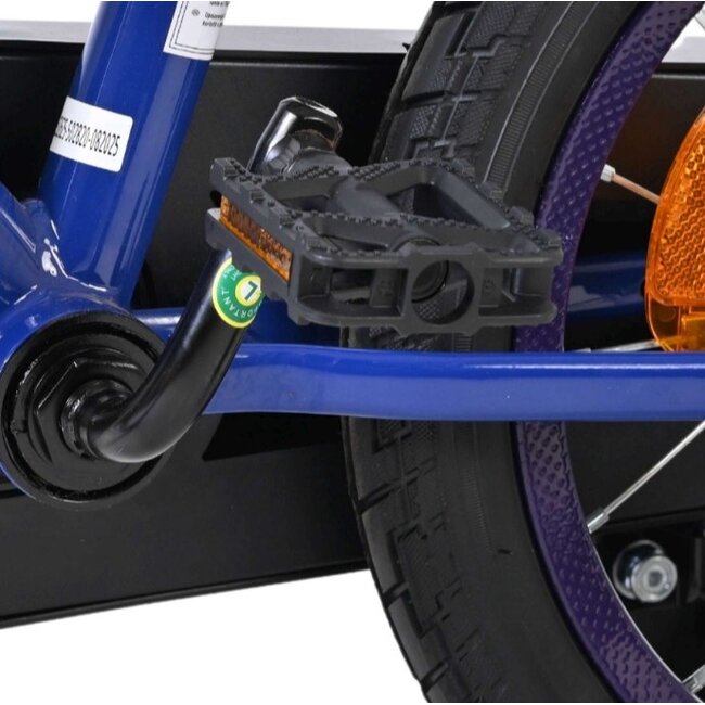 Superman Fiets 14 Inch Zwart Blauw 20552-CB14