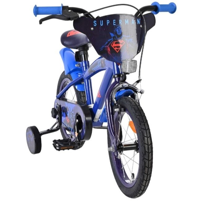 Superman Jongensfiets 14 Inch Blauw 20552