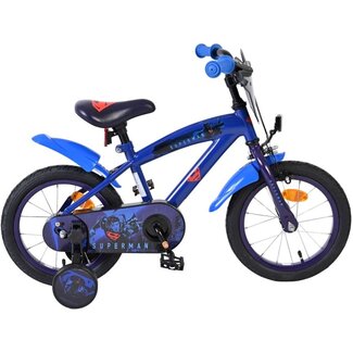 Superman Superman Fiets 14 Inch Zwart Blauw 20552-CB14