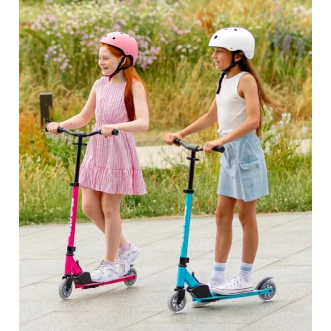 Inklapbare Step Boldcube Deluxe Roze