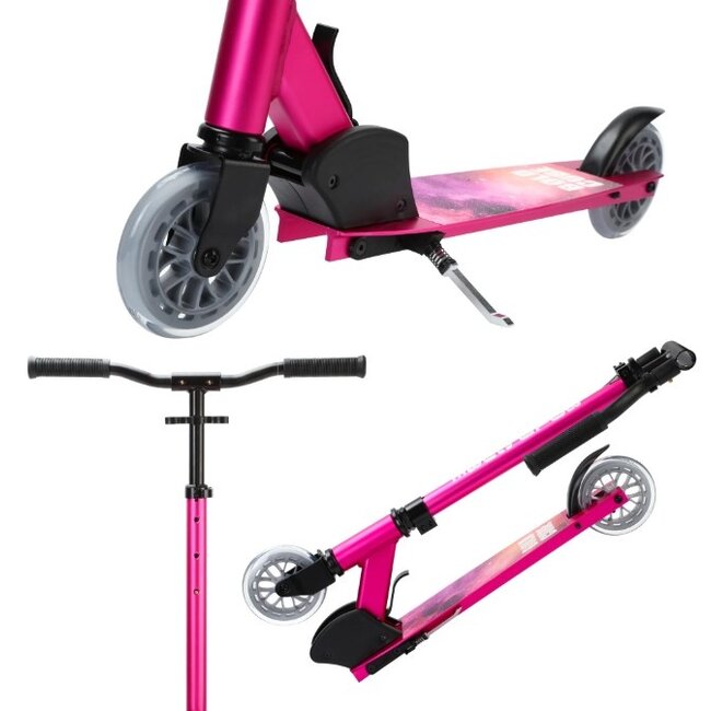 Inklapbare Step Boldcube Deluxe Roze