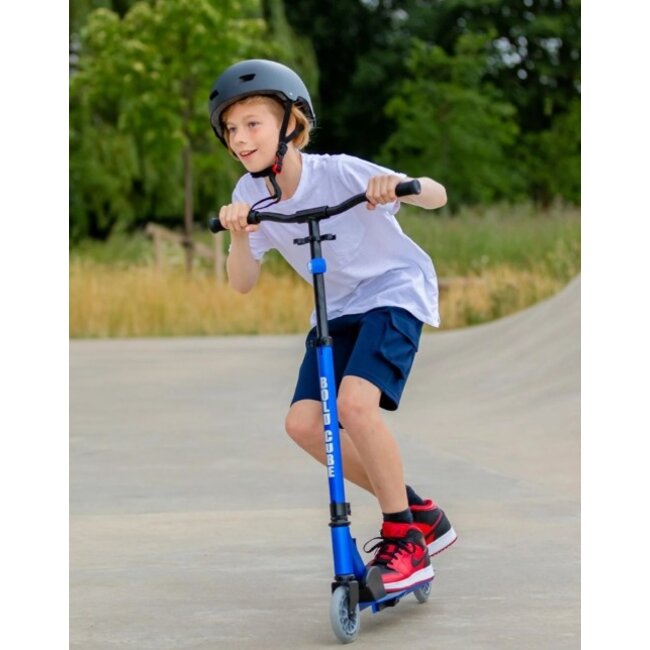 Inklapbare Step Boldcube Deluxe Blauw