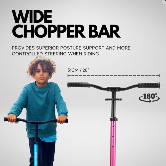 Inklapbare Step Boldcube Deluxe Roze