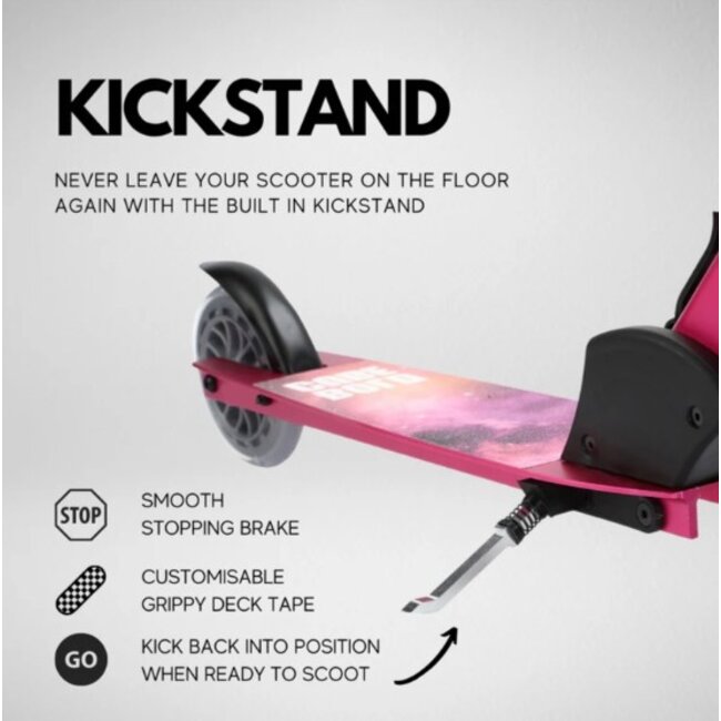 Inklapbare Step Boldcube Deluxe Roze