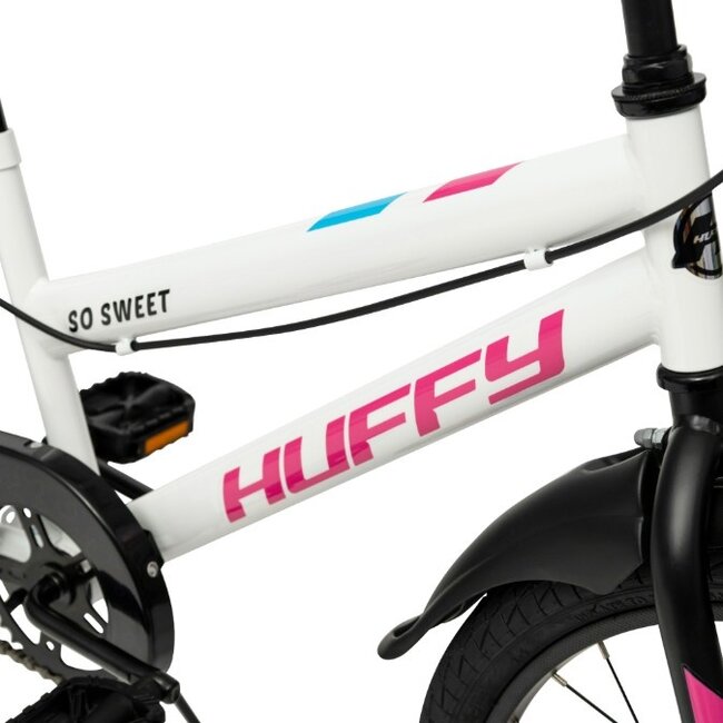 Meisjes Crossfiets Huffy So Sweet 20 Inch Wit 23335W