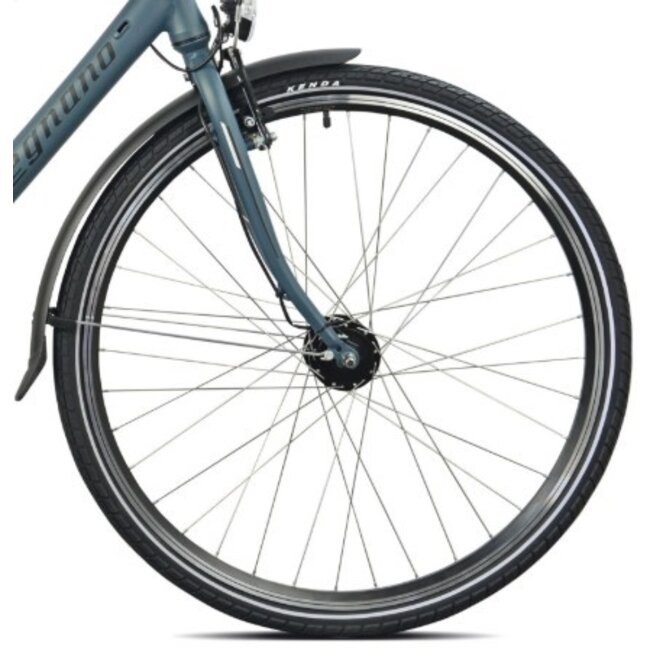 Aluminium Herenfiets 28 Inch Legnano Cambridge 7V Grijs