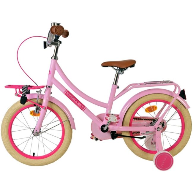 Meisjesfiets 16 Inch Volare Excellent Roze 51632