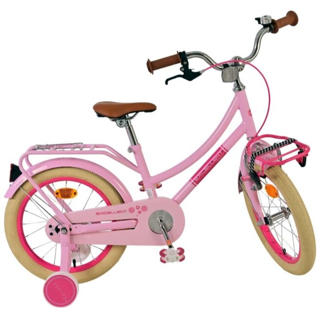 Meisjesfiets 16 Inch Volare Excellent Roze 51632