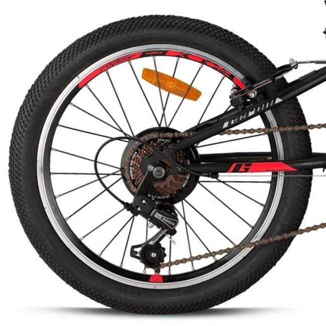 Jongens Mountainbike 20 Inch Geroni Magnum Rood