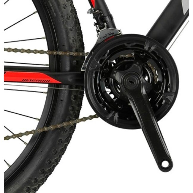 Jongens Mountainbike 27.5 Inch Geroni Magnum 21V Rood