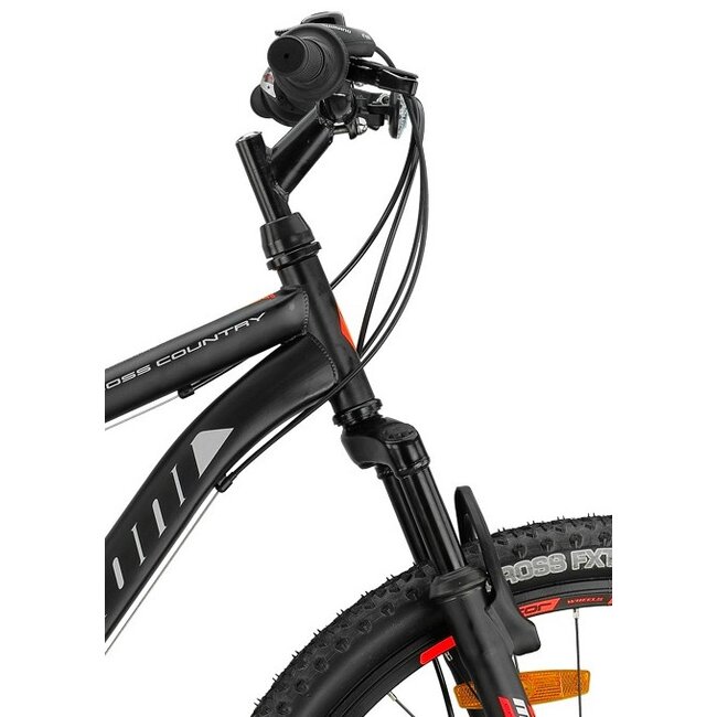 Jongens Mountainbike 27.5 Inch Geroni Magnum 21V Rood