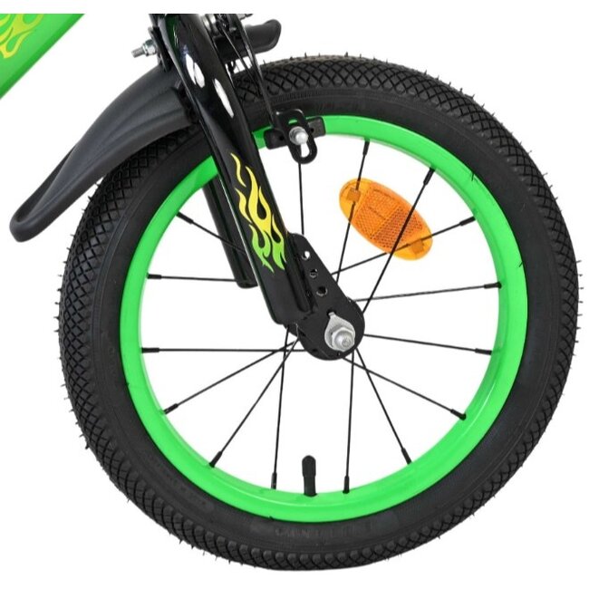 Jongensfiets 14 Inch Volare Strike Groen 51427