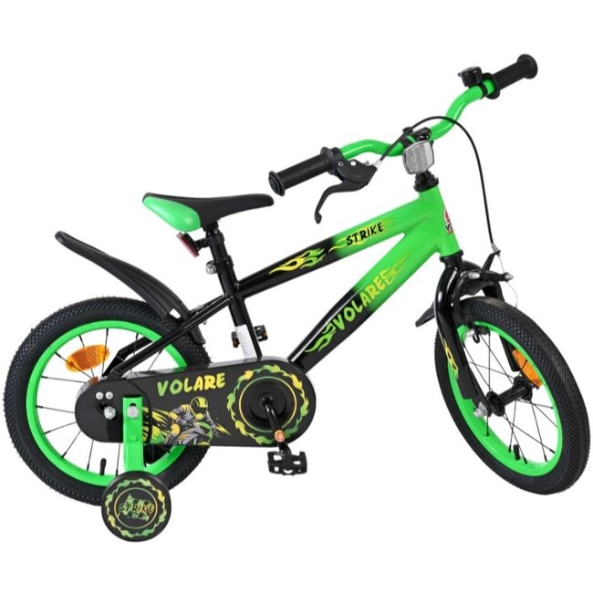 Jongensfiets 14 Inch Volare Strike Groen 51427