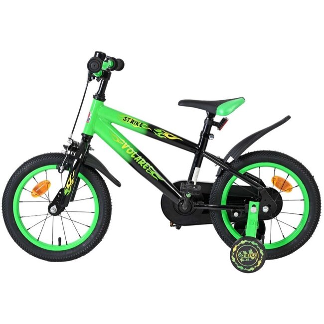 Jongensfiets 14 Inch Volare Strike Groen 51427