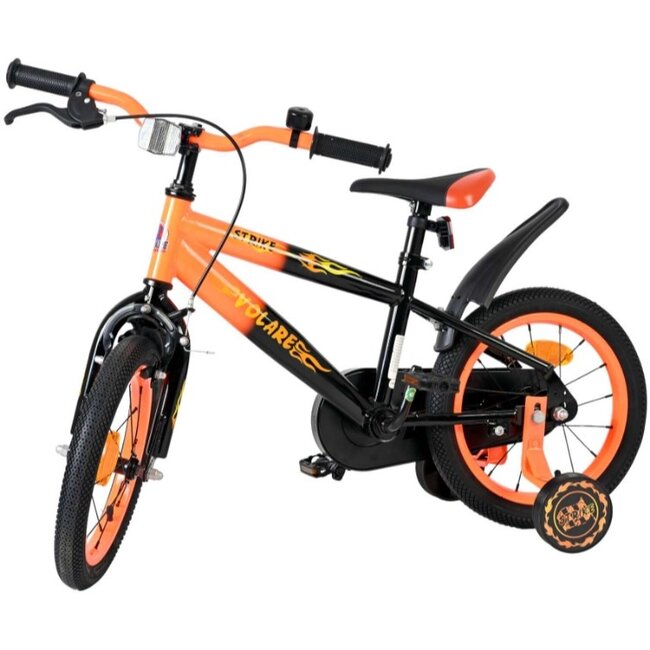 Jongensfiets 14 Inch Volare Strike Oranje 51424