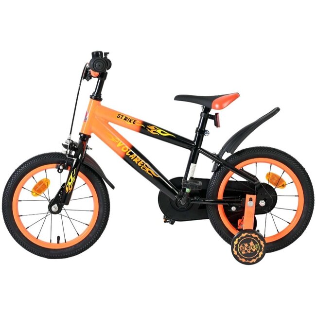 Jongensfiets 14 Inch Volare Strike Oranje 51424