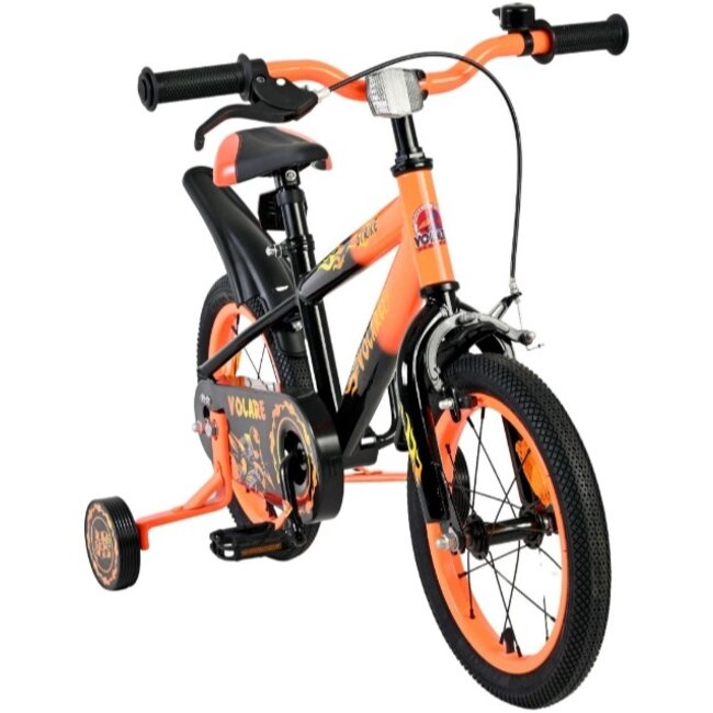 Jongensfiets 14 Inch Volare Strike Oranje 51424