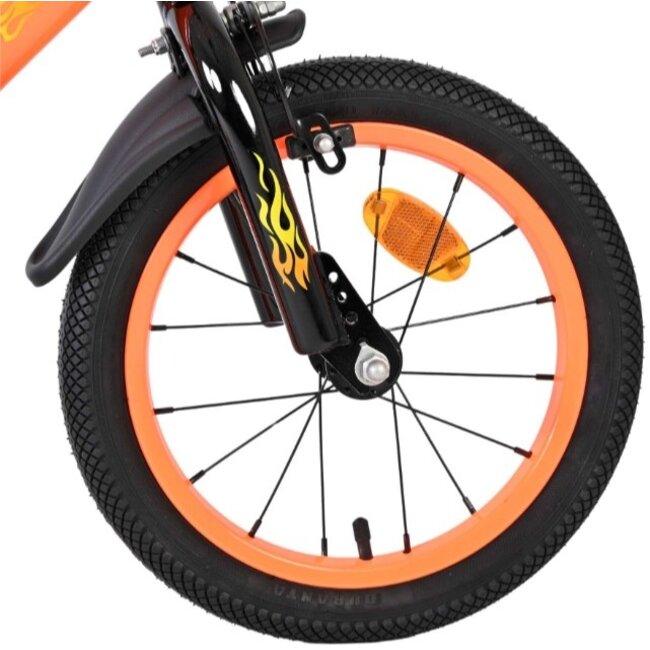 Jongensfiets 14 Inch Volare Strike Oranje 51424