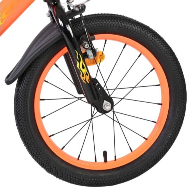 Jongensfiets 16 Inch Volare Strike Oranje 51626