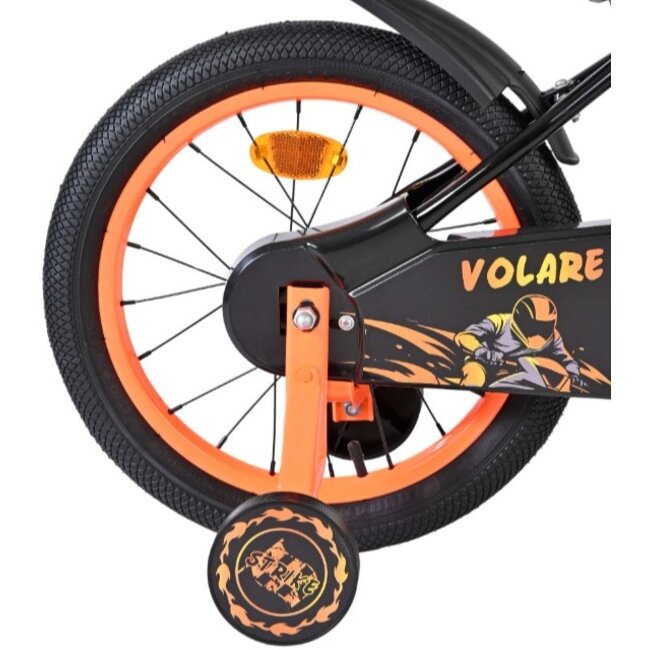 Jongensfiets 16 Inch Volare Strike Oranje 51626