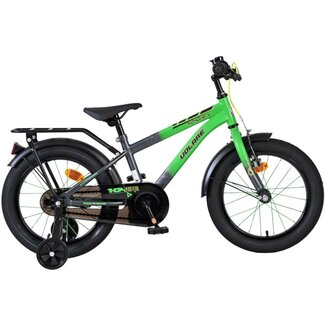 Volare Kinderfietsen Jongensfiets 16 Inch Volare Thombike Groen Grijs 61659