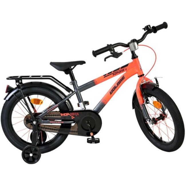 Jongensfiets 16 Inch Volare Thombike Oranje Grijs 61660