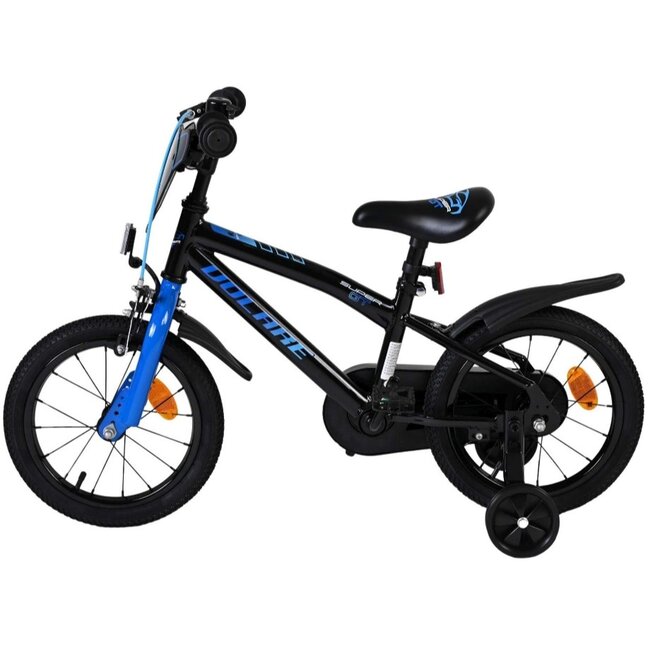 Jongensfiets 14 Inch Volare Super GT Blauw 51485