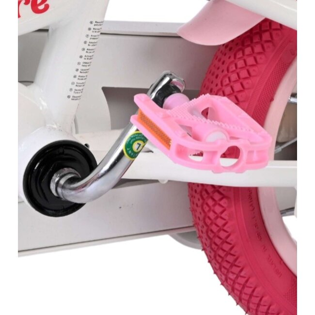 Meisjesfiets 12 Inch Volare Unicorn Wit 61273