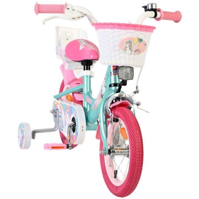 Meisjesfiets 12 Inch Volare Unicorn Groen 61276