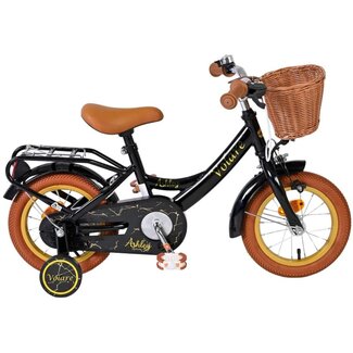 Volare Kinderfietsen Meisjesfiets 12 Inch Volare Ashley Zwart 51259