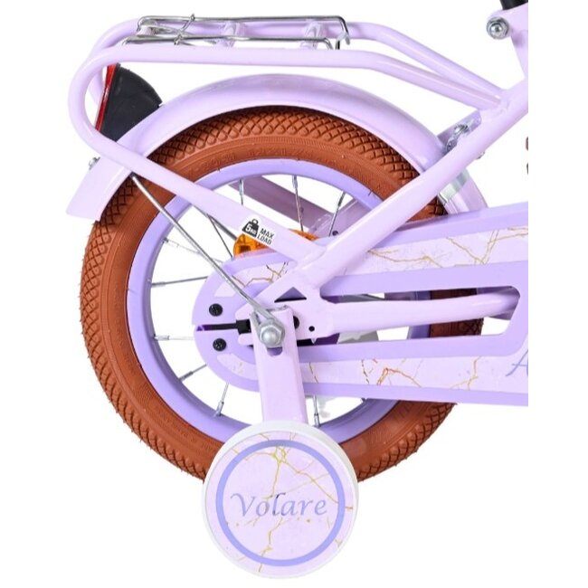 Meisjesfiets 12 Inch Volare Ashley Paars 51276
