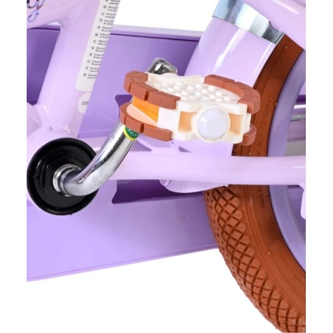 Meisjesfiets 12 Inch Volare Ashley Paars 51276