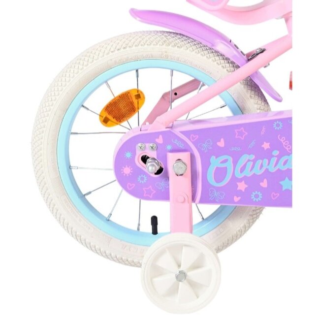 Meisjesfiets 14 Inch Volare Olivia Roze 51417